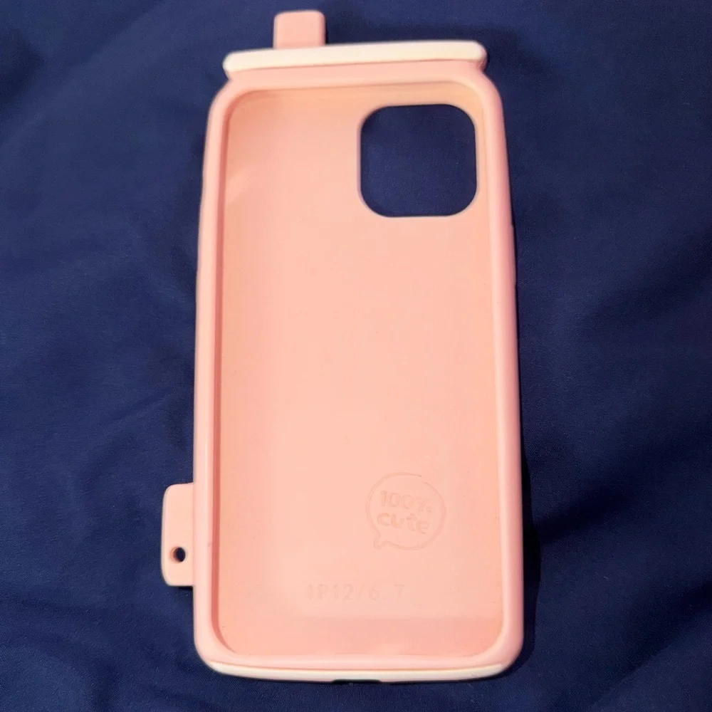 iPhone 12 Pro Max Strawberry Milk Case